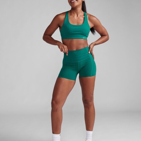 Form Soft Touch Hi-Rise Comp Shorts - Mujer Green/green