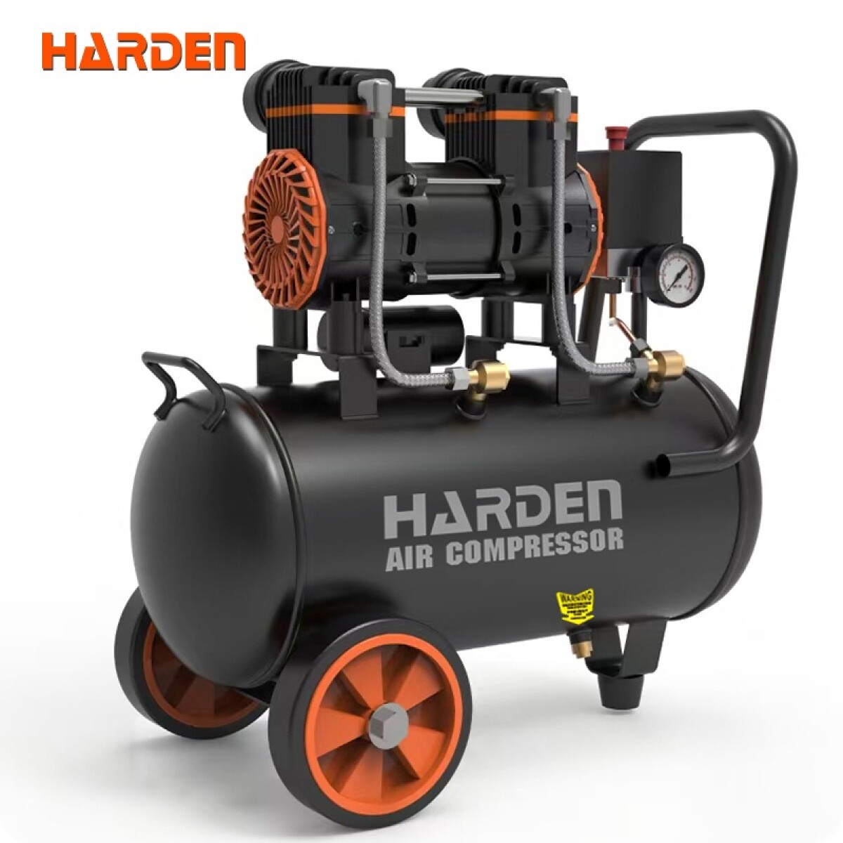 COMPRESOR DE AIRE LIBRE DE ACEITE 24LTS. 1.5 HP HARDEN ++ - N/a 