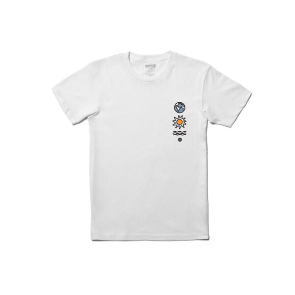 Remera Stance System Down Blanco