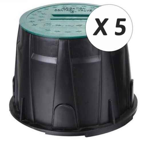 Pack x 5 cámaras plásticas cilíndrica mediana 10" Pack x 5 cámaras plásticas cilíndrica mediana 10"