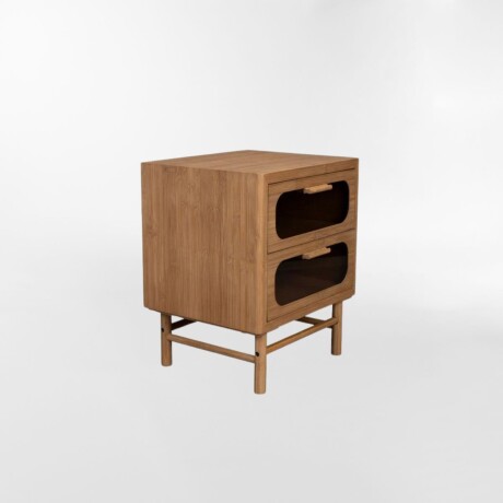 MESA DE NOCHE CAROUN Marrón - -
