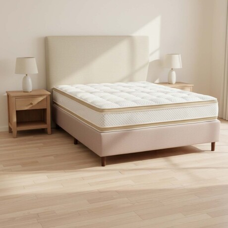 SOMMIER DE ESPUMA IVORY A 2 PLAZAS