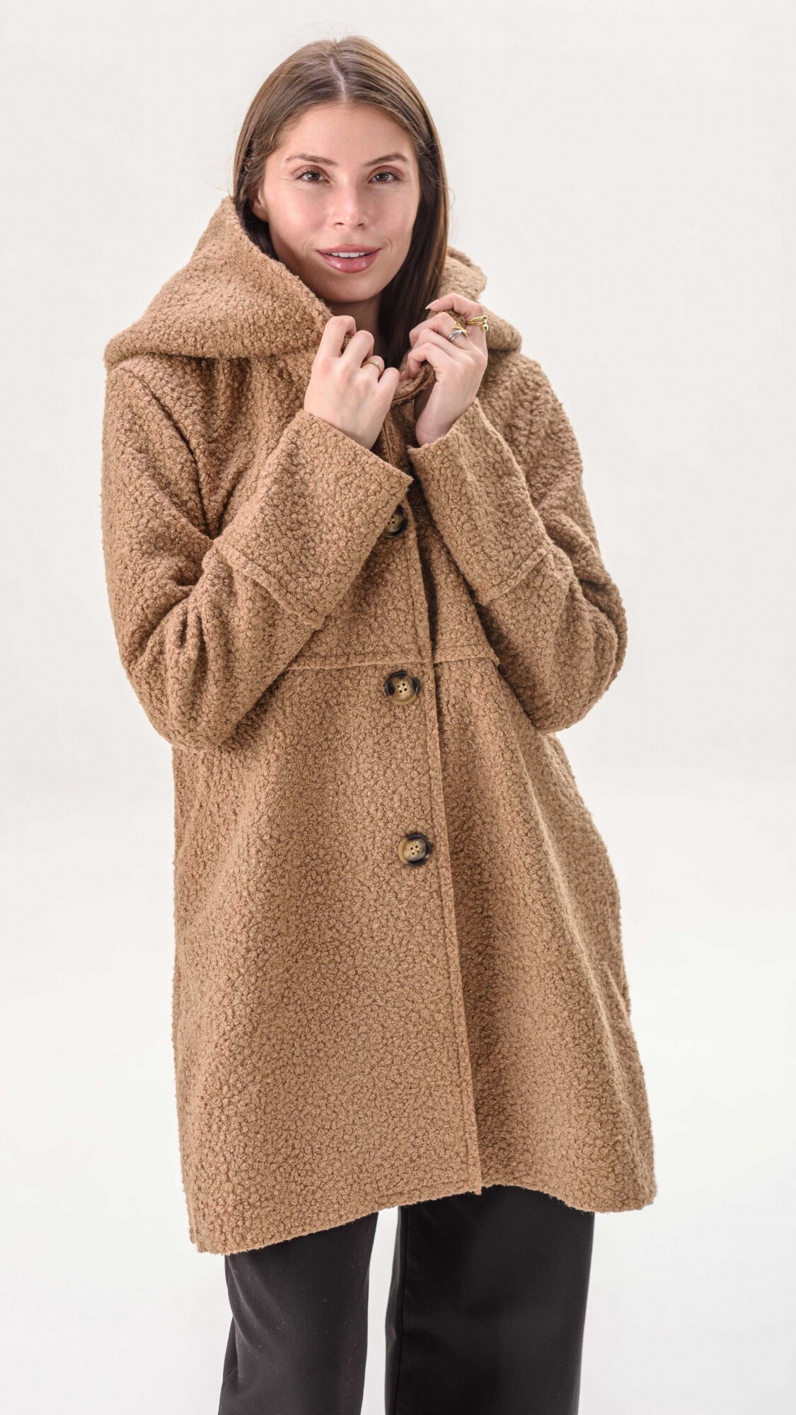 Chaqueta Oliva Marfil