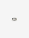 Anillos Medianos y Grandes Metal Anillo Metal Bold - Plateado Rodio