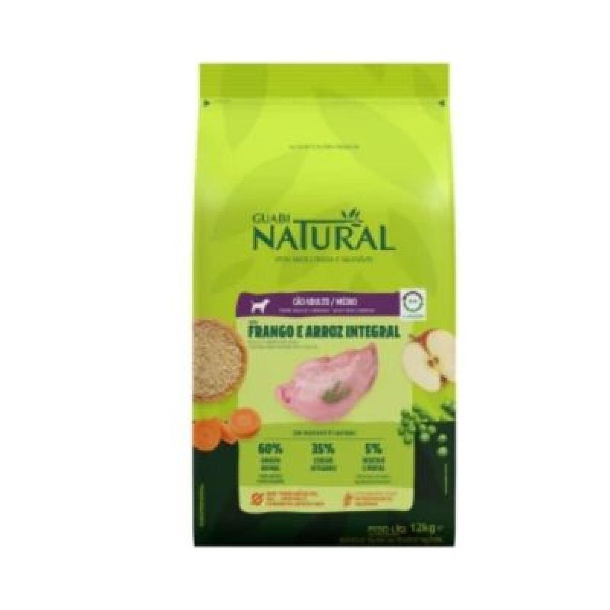 GUABI NATURAL Perros - ADULTO RAZA MEDIANA 12KG OUTLET 