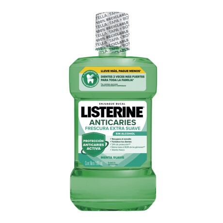 Enjuague Listerine Anti Caries Zero 500ml Enjuague Listerine Anti Caries Zero 500ml