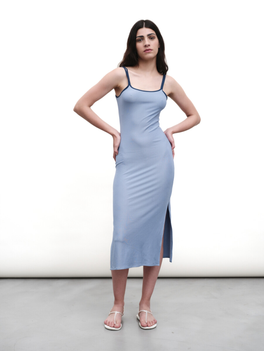 Vestido Yaya - Celeste 