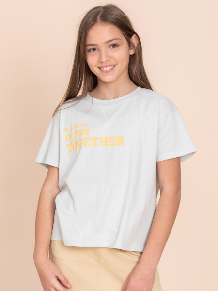 Camiseta con estampa Together