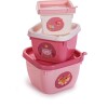 Set x3 tupper diseños buho