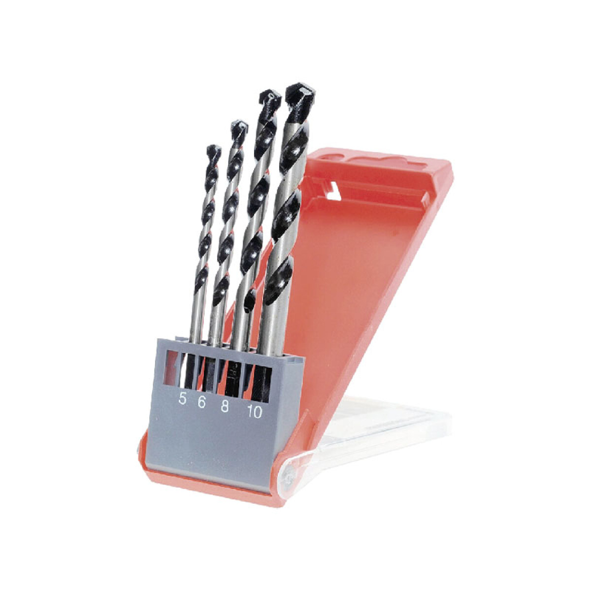 Juego de mechas p/ hormigon 4 pz(5, 6, 8, 10 mm) - CT5090 