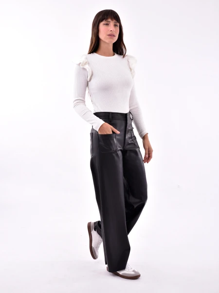 PANTALON MORA NEGRO