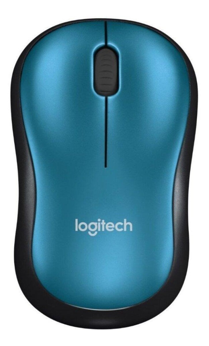 Mouse Inalámbrico Logitech M185 Azul - 3025 
