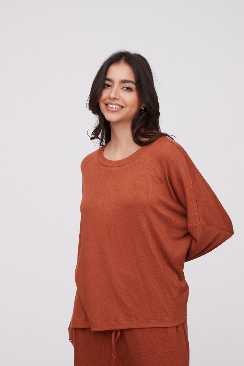 Remera Lilisas - Marron 