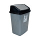 Tarro de residuos 2,5L con tapa vaivén GRIS