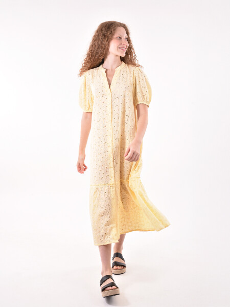 VESTIDO CATALINA AMAR. PASTEL