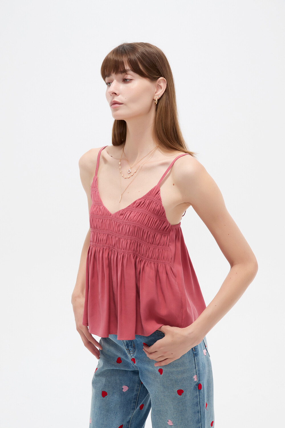 Musculosa Leka Coral