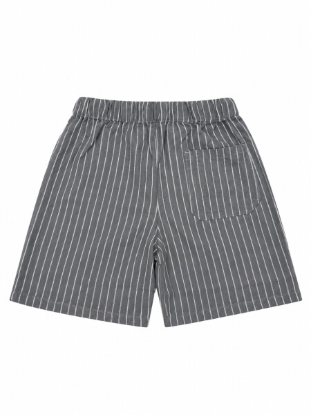 SHORT DALAN LINEN AZUL.