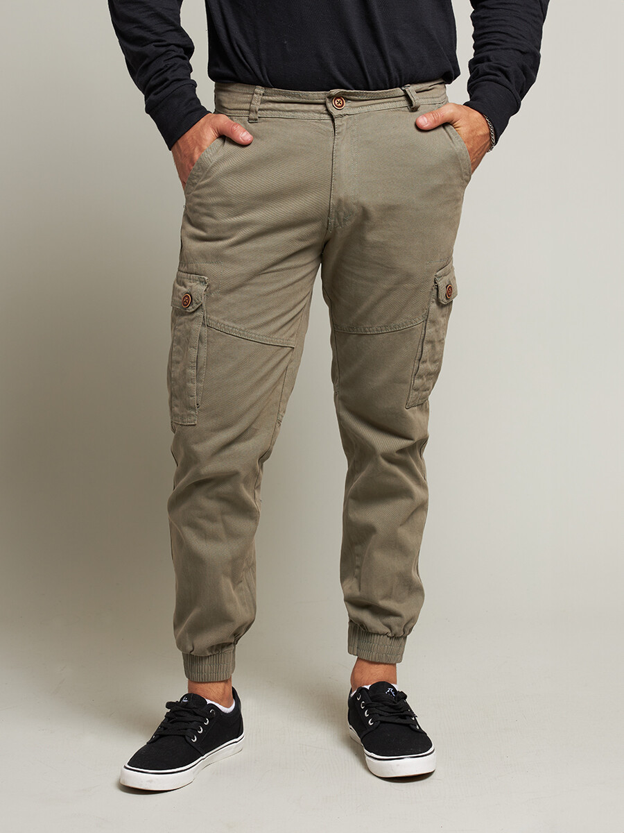 PANTALON CARGO VISUND DIXIE Gris