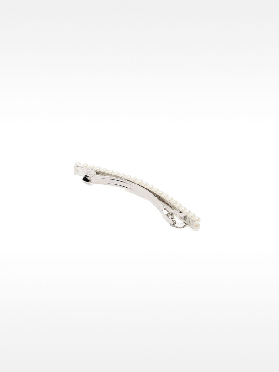 Pasador De Pelo Con Perlas beige