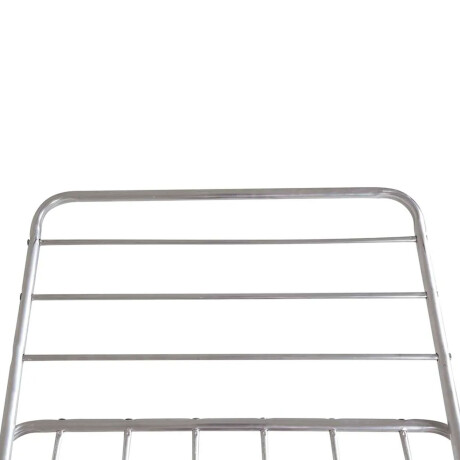 Tender Slim Plegable Alas Extensible 10.9M Ropa Aluminio Mor Plateado