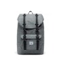 Herschel Little America Mid-Volume - Unisex Raven Crosshatch
