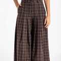 Imagen de Pantalón Extra Wide Cuadros - Marino