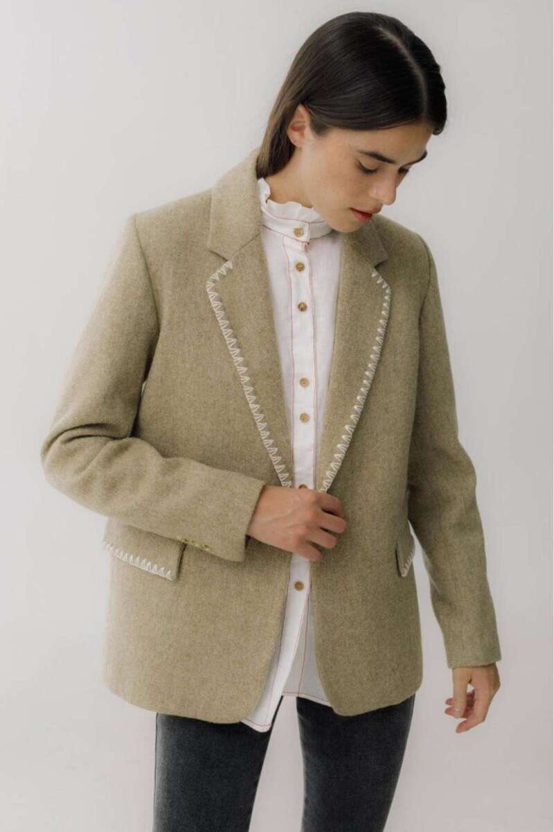 Blazer Cipra Bias - Camel 