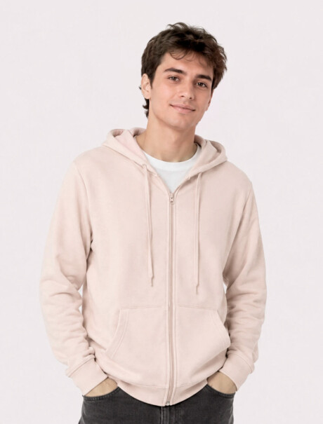 CAMPERA UNISSEX BÁSICA ADULTO ROSADO