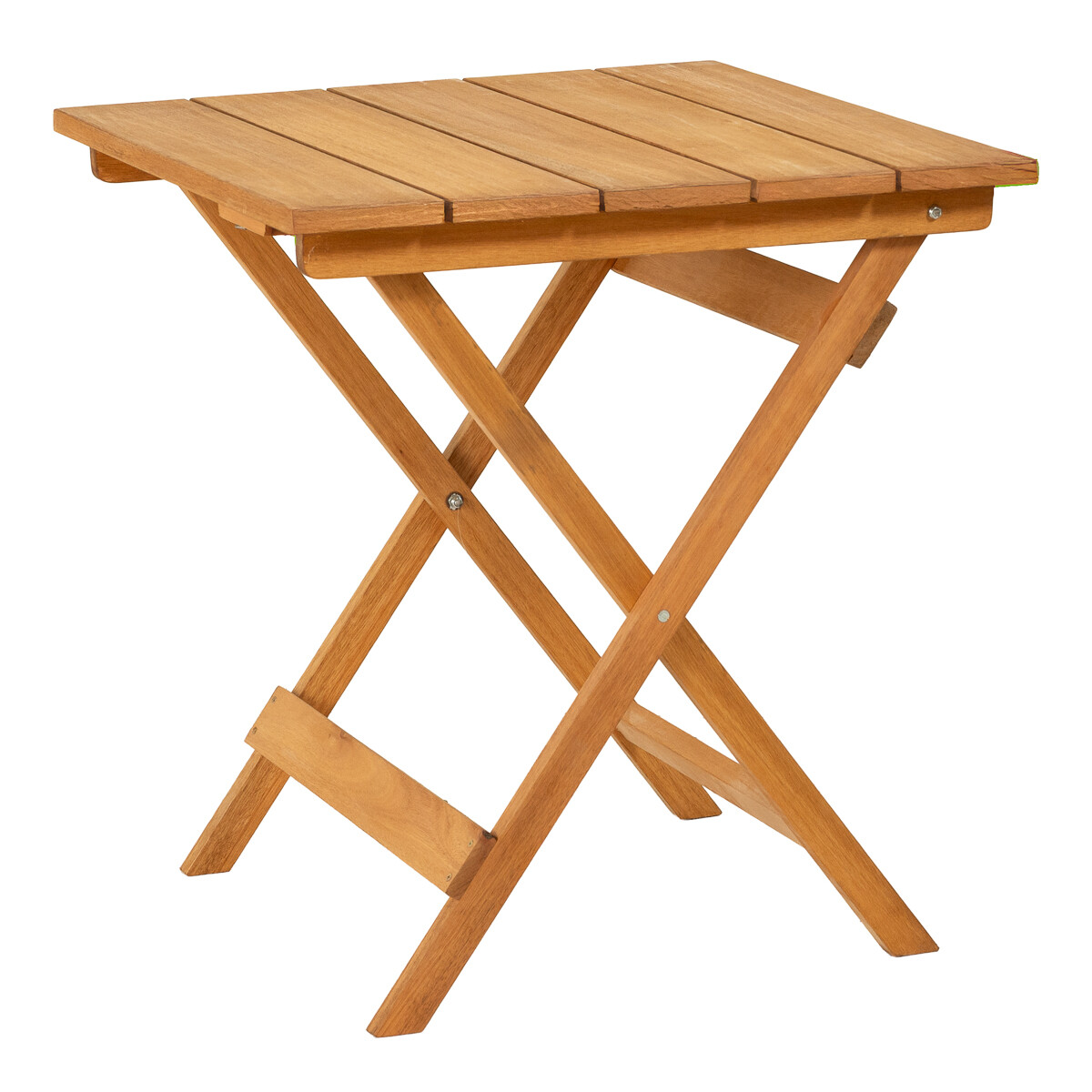 Mesa Plegable Cuadrada Eucaliptus 70x70 cm 