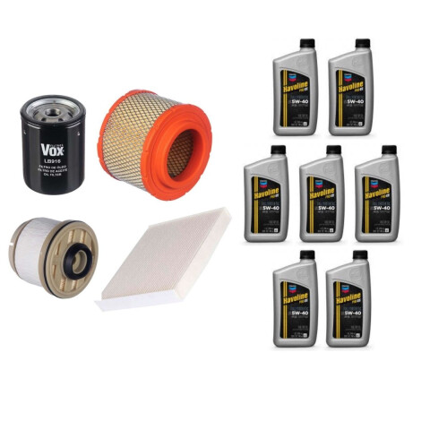 KIT DE FILTROS Y ACEITE 5W40 TEXACO Kit De Filtros Y Aceite 5w40 Texaco