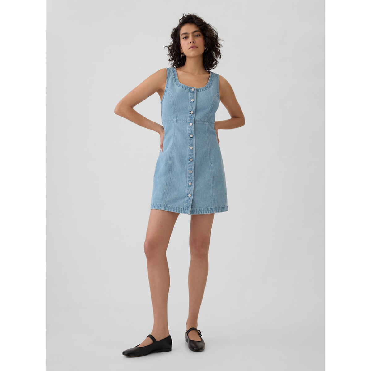 SL DENIM ARCHIVE SHIFT MINI - LIGHT WASH 