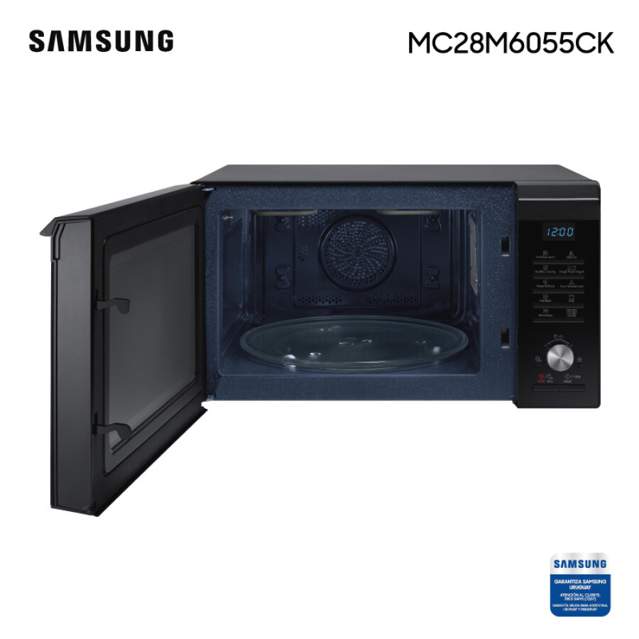 Microondas Samsung 28 lts + Grill y Convección MC28M6055