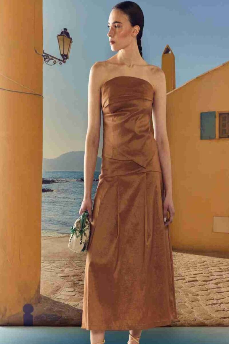 Falda Cali Terracota 