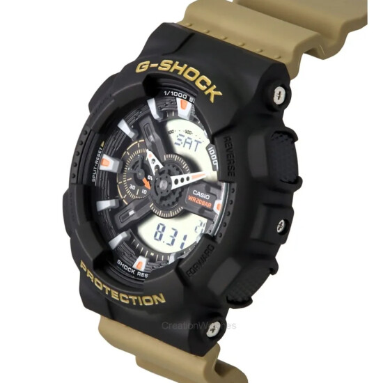 Reloj CASIO G-SHOCK GA110TU-1A5DR Resina Beige Esfera 52mm 0