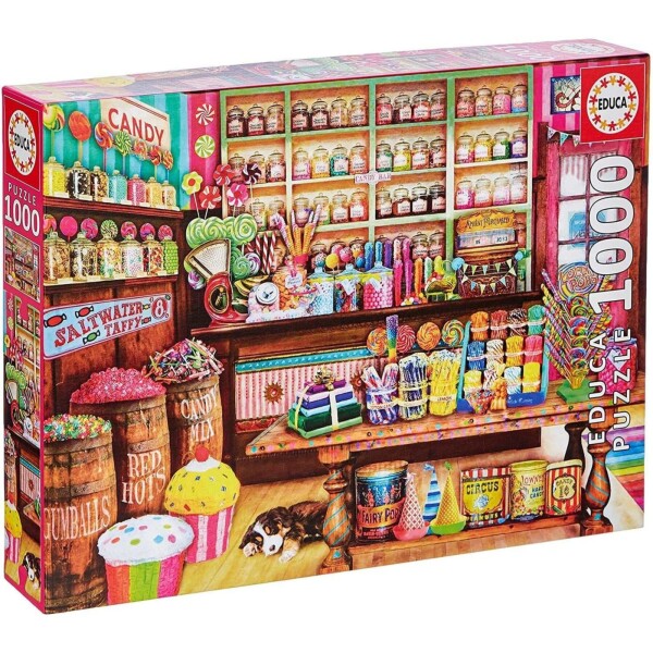 Puzzle Rompecabeza Tienda Dulces Caramelos 1000 Piezas Educa Puzzle Rompecabeza Tienda Dulces Caramelos 1000 Piezas Educa
