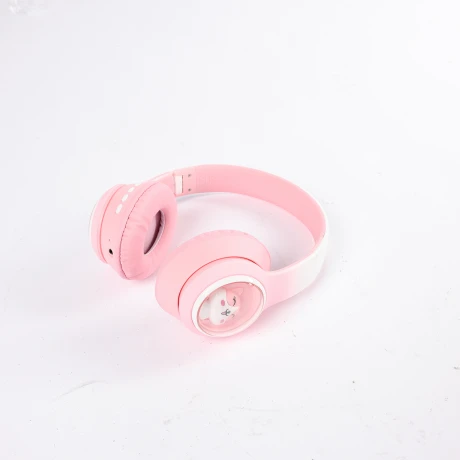AURICULARES INALAMBRICOS BLUETOOTH VINCHA DISEÑO GATO ROSADOS AURICULARES INALAMBRICOS BLUETOOTH VINCHA DISEÑO GATO ROSADOS