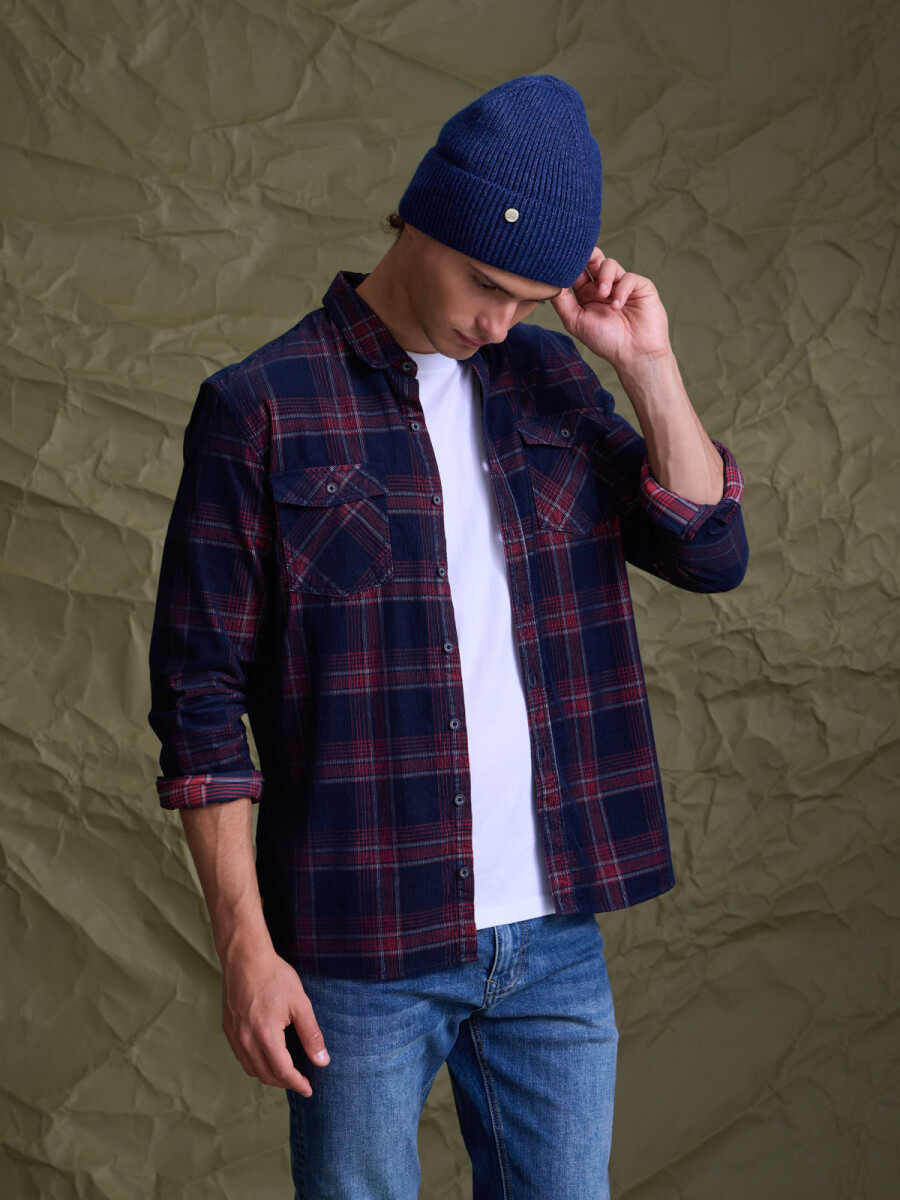 SHIRT TIGRIS 4.0 - ROJO-MARINO 