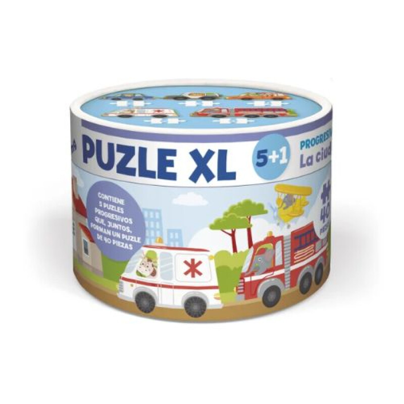 Puzzle de 40 piezas progresivo La Ciudad Imagiland Puzzle De 40 Piezas Progresivo La Ciudad Imagiland