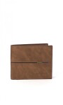 BILLETERA HOMBRE VAN GOGH MARRON CLARO C/ GUARDA NEGRO