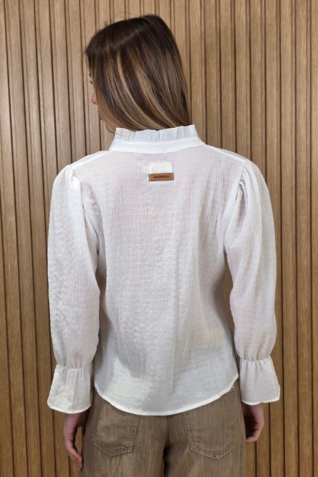 Blusa Copenhague Crudo Cloque