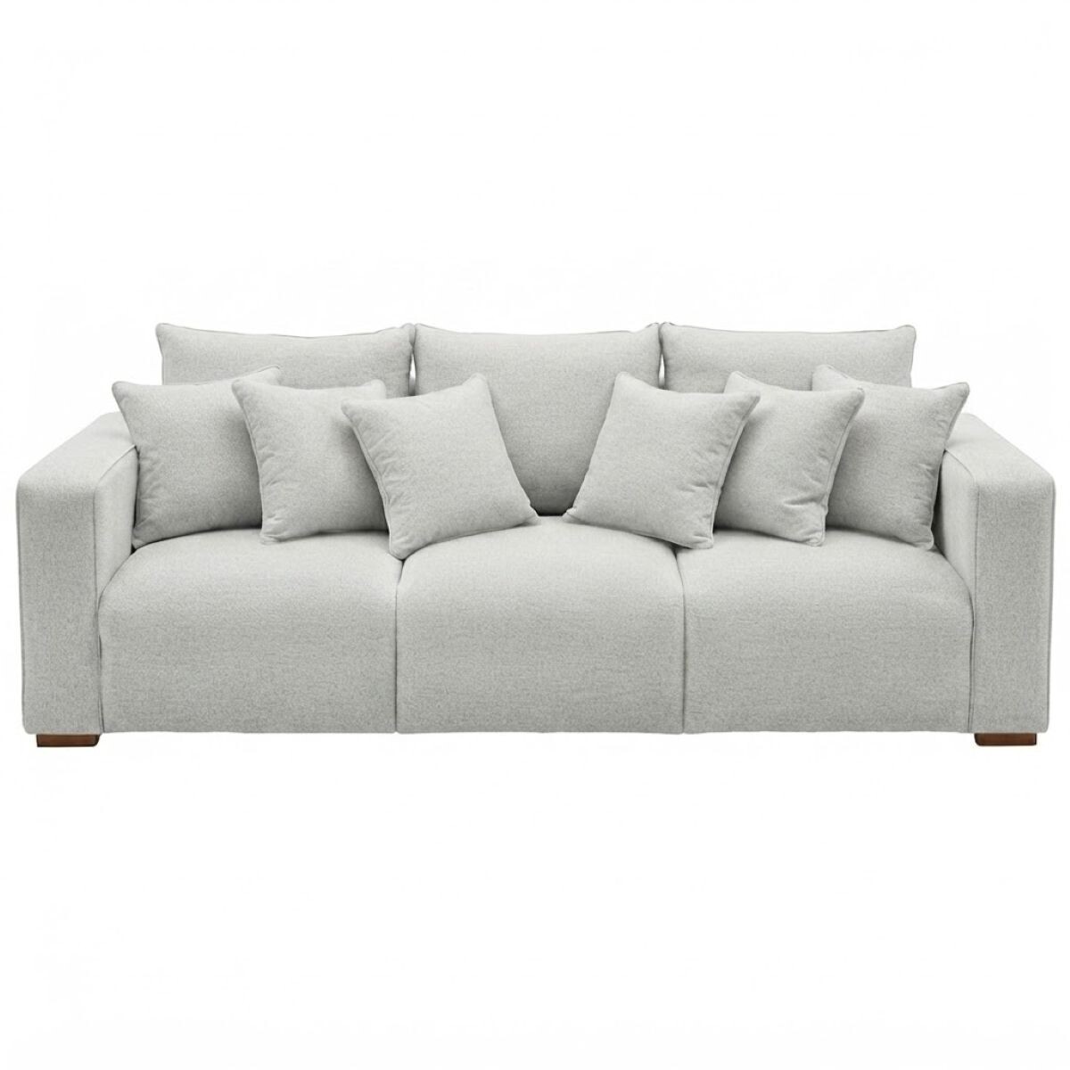SOFA 3 PUESTOS-TERRA NINE 7450006268936 GRIS(CD) 