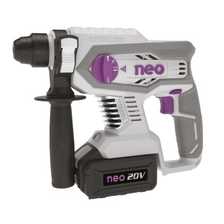 ROTOMARTILLO NEO RM1022/1/20 BRUSHLESS RECARGABLE 20V + BATERIA 5AMP + CARGADOR 4A ROTOMARTILLO NEO RM1022/1/20 BRUSHLESS RECARGABLE 20V + BATERIA 5AMP + CARGADOR 4A