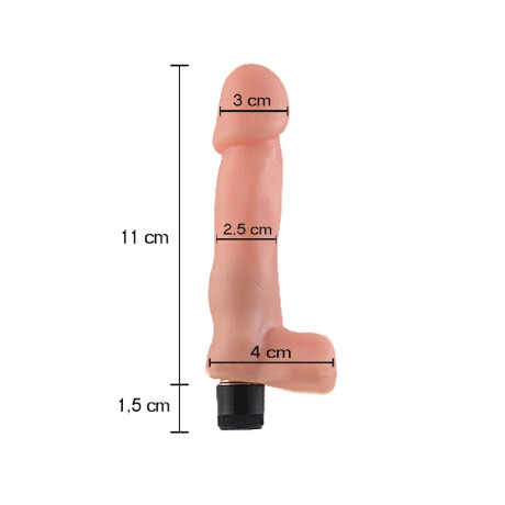 Dilatador Anal Benjamín Con Micro Vibro Piel