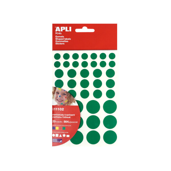 Sticker figuras surtidas - Apli Única