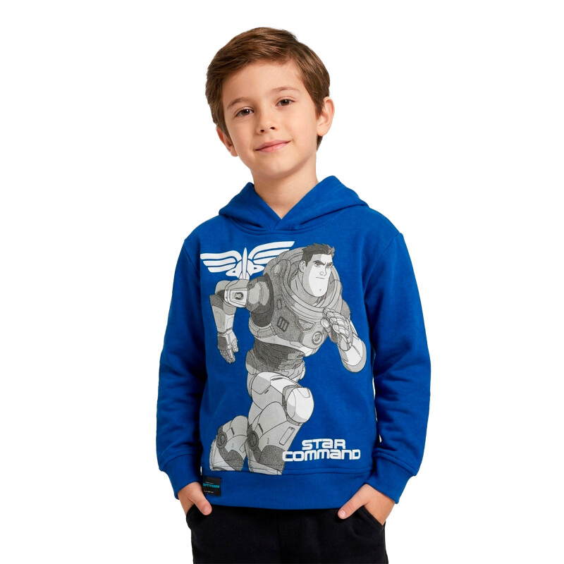 Canguro Disney LightYear Felpa Frizada de Niños - LYIISS23012-C Azul Piedra