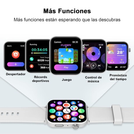 Reloj inteligente Smartwatch Blackview R30 Pro Gris