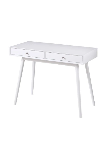 ESCRITORIO C/ 2 CAJONES MDF BLANCO. 100X48X76CM ESCRITORIO C/ 2 CAJONES MDF BLANCO. 100X48X76CM