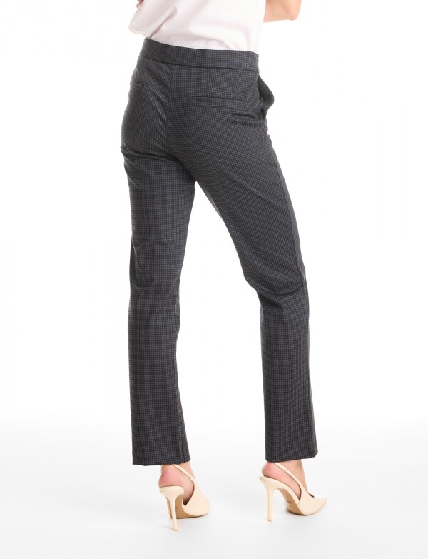 Pantalon Gales NEGRO/GRIS