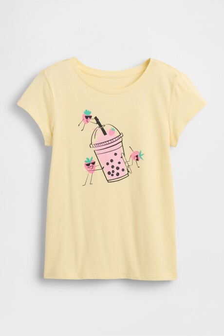 Remera Gráfico Manga Corta Niña Maize