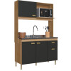 Kit de Cocina Abba Veneto 6181.1 IND CTIGRAF/4Puertas con Pileta Inox Kit de Cocina Abba Veneto 6181.1 IND CTIGRAF/4Puertas con Pileta Inox